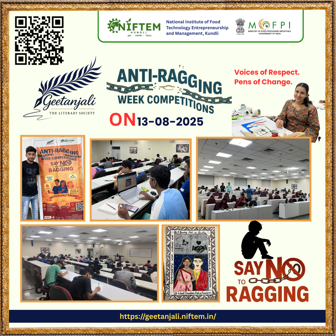 Anti-Ragging Week Competitions 2025