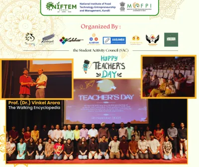 Teacher’s Day – Geetanjali NIFTEM Kundli photo, Sep 2025