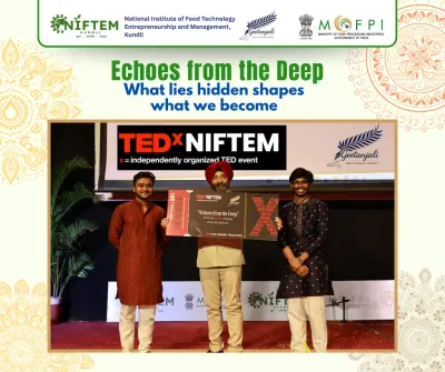 TEDxNIFTEM Launch – Geetanjali NIFTEM Kundli photo, Feb 2026